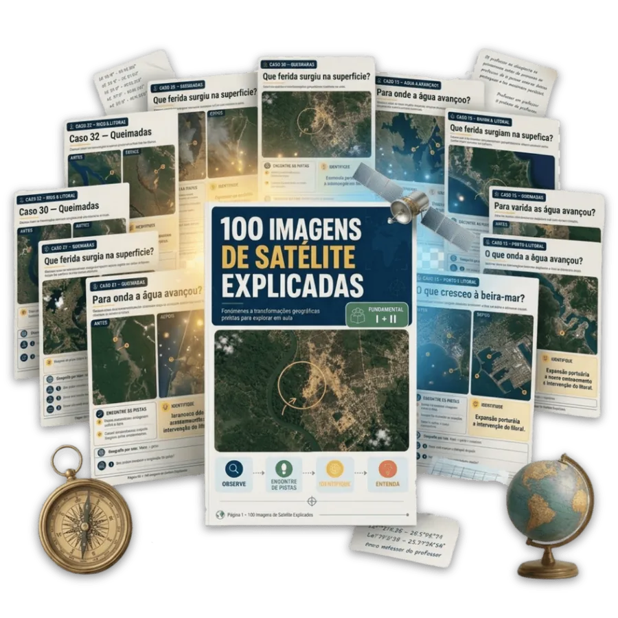 100 Imagens de Satélite Explicadas — biblioteca completa em 10 categorias